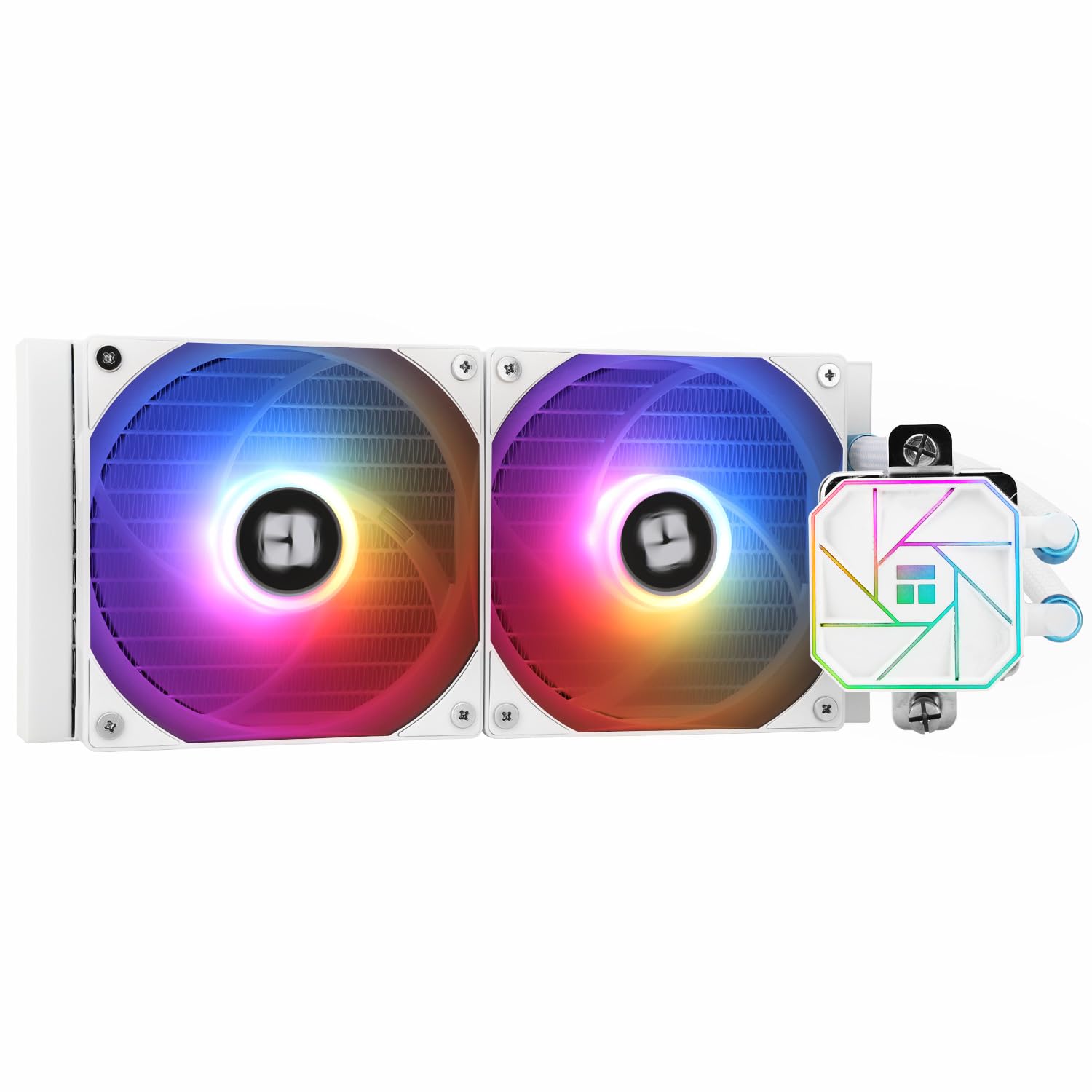 Aqua Elite 240 White V3 Aio CPU Cooler for Intel and AMD