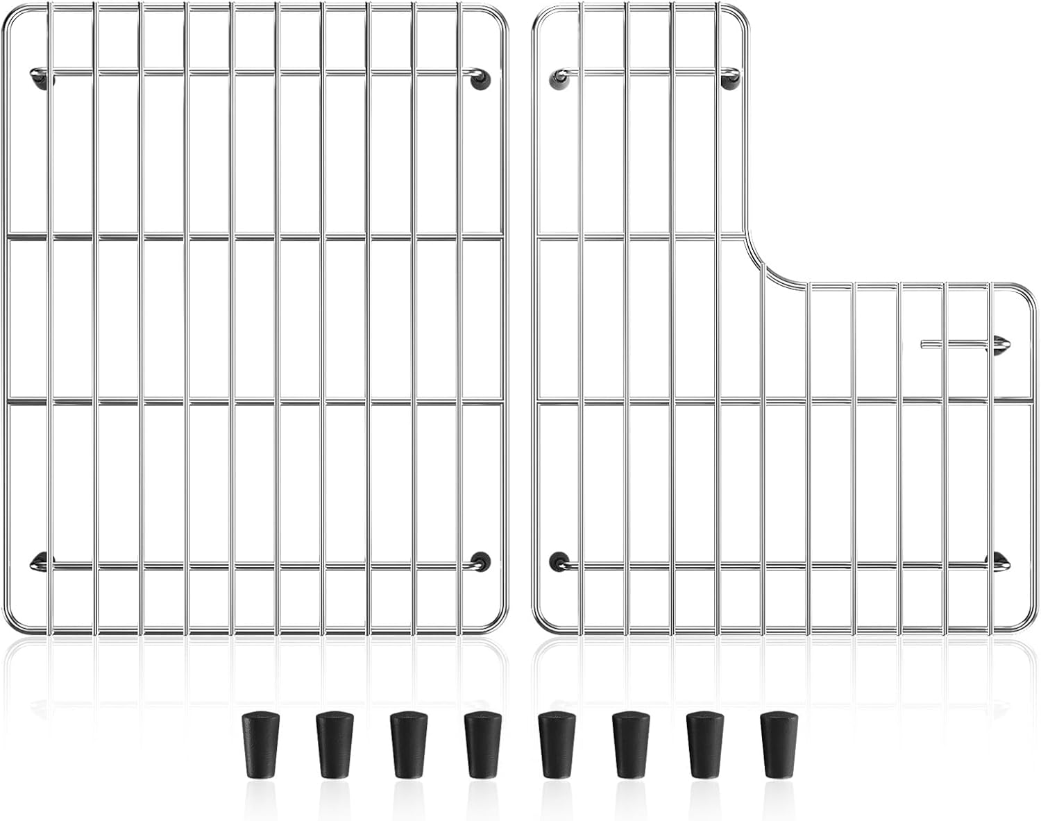 Stainless Steel Sink Protectors for Kitchen Sink - Durable Racks