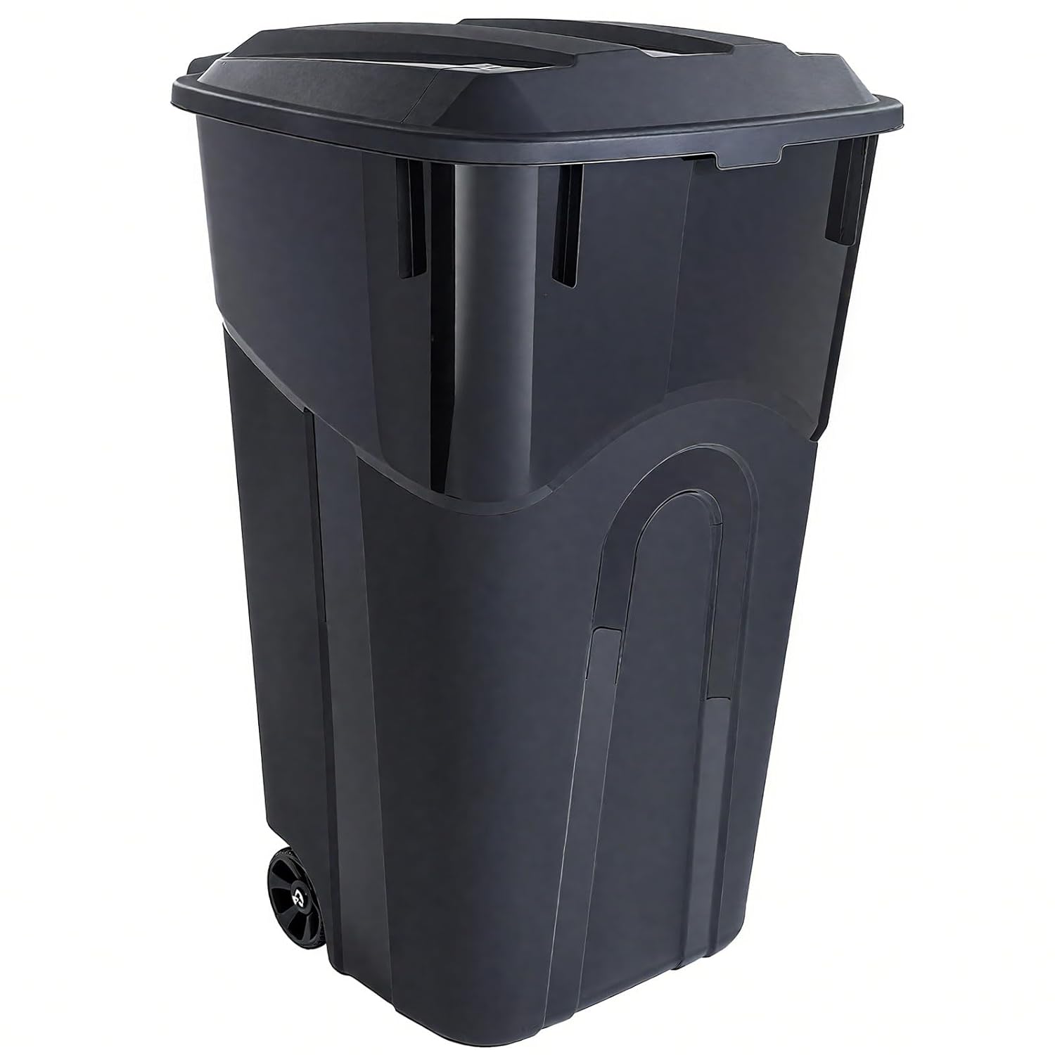 32 Gallon Wheeled Heavy Duty Plastic Garbage Can for All Uses