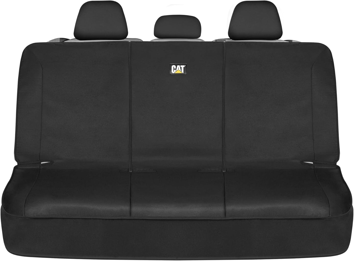 Cat Flexfit Black Rear Seat Cover for Cars, SUVs, and Trucks