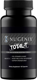 Nugenix Total-T Free and Total Testosterone Booster - Daily Energy
