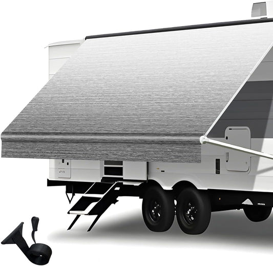 Heavy Duty RV Awning Fabric Replacement for Campers and Trailers