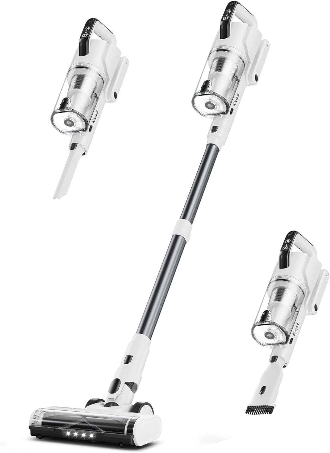 Cordless Vacuum Cleaner with 50KPA Suction Power for Home