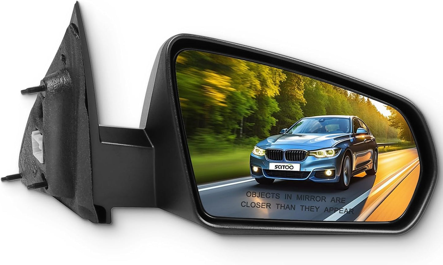 SCITOO Passenger Side View Mirror for 2008-2014 Dodge AVENGER