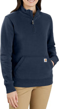 Carhartt Women's Relaxed Fit Midweight Quarter Zip Mock