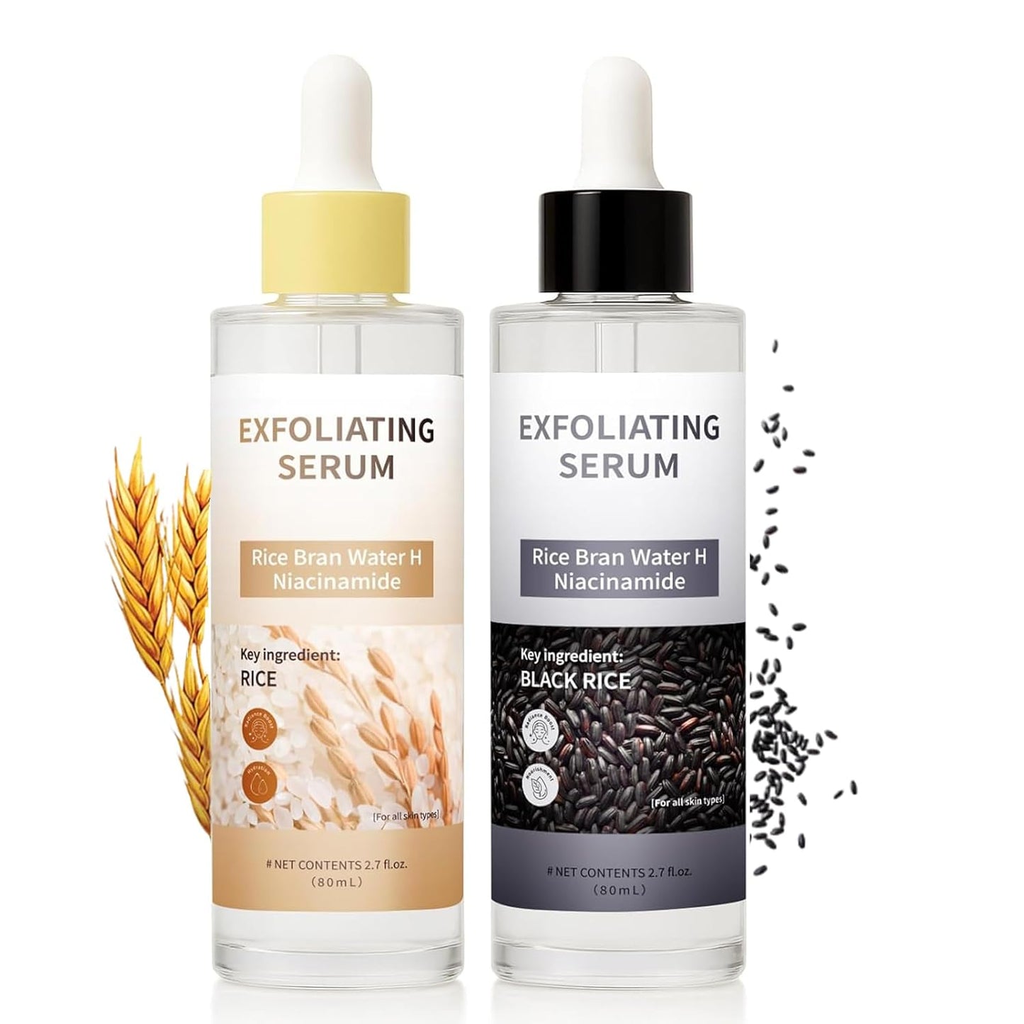 Peel Shot Glow Rice Ampoule Duo for Radiant Skin Care