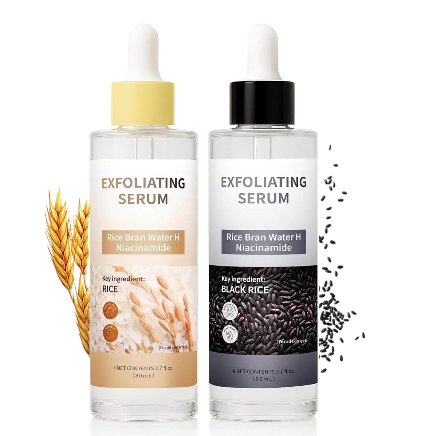 Peel Shot Glow Rice Ampoule Duo for Radiant Skin Care