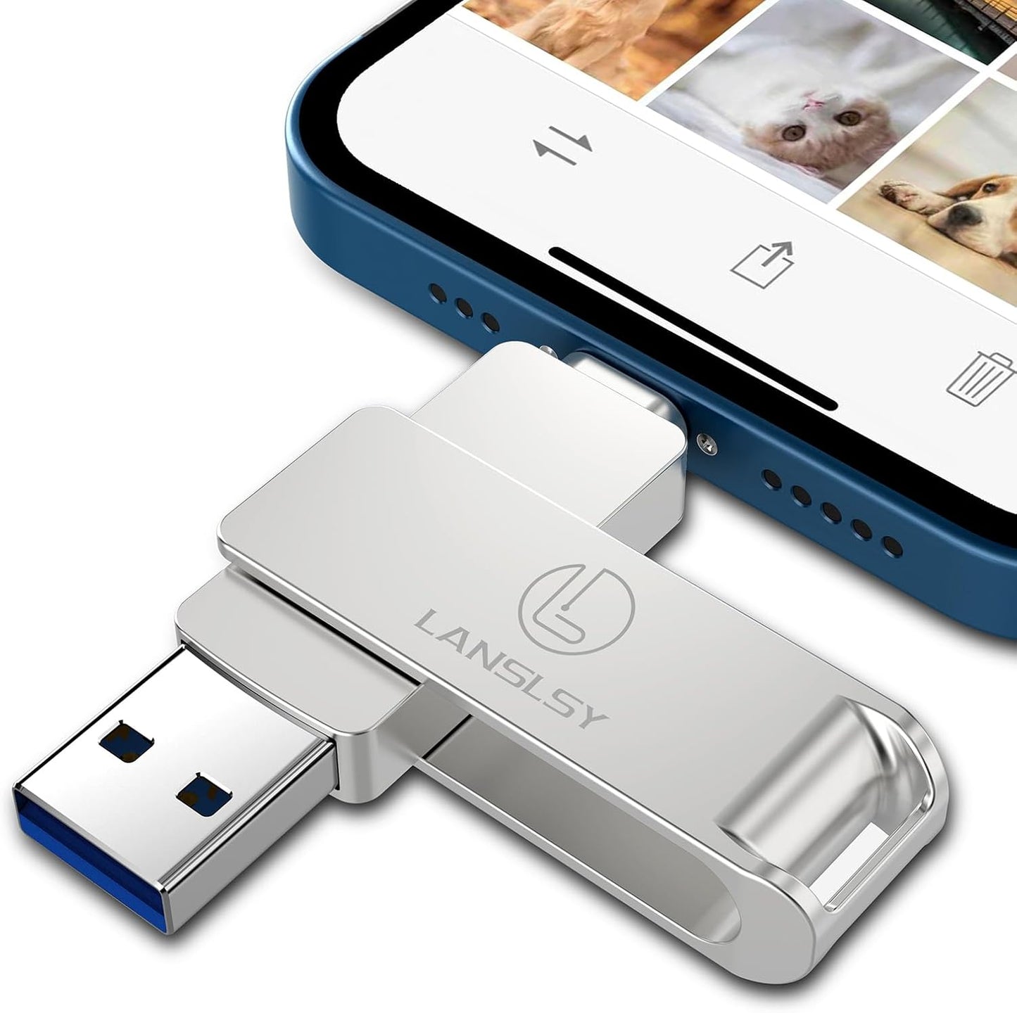 256GB iPhone Photo Stick: Expand Memory Instantly!