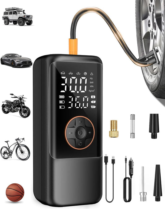 MAKELIFT Cordless Tire Inflator - Inflate Anywhere!