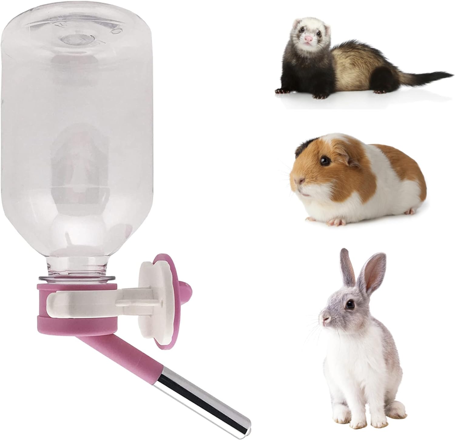 Choco Nose No-Drip Water Bottle for Small Pets - Mess-Free Hydration!