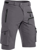 Men's Mountain Bike Shorts with Zipper Pockets - Stretch Quick Dry