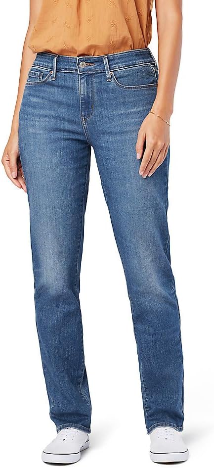 Levi Strauss Signature Gold Womens Modern Straight Jeans Review