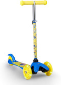 Kids Self Balancing Kick Scooter with Illuminated Wheels for Safety