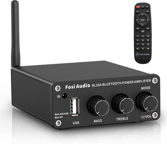 200W Hi-Fi Bluetooth Stereo Amp by Fosi Audio
