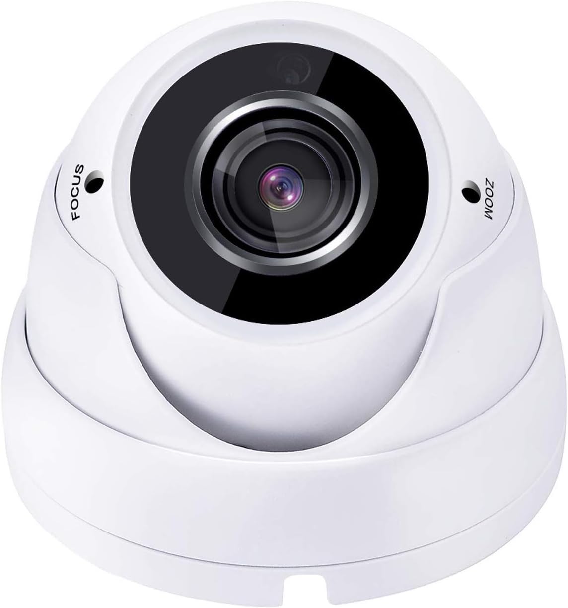 5 Megapixel Dome Camera with Varifocal Lens for Surveillance