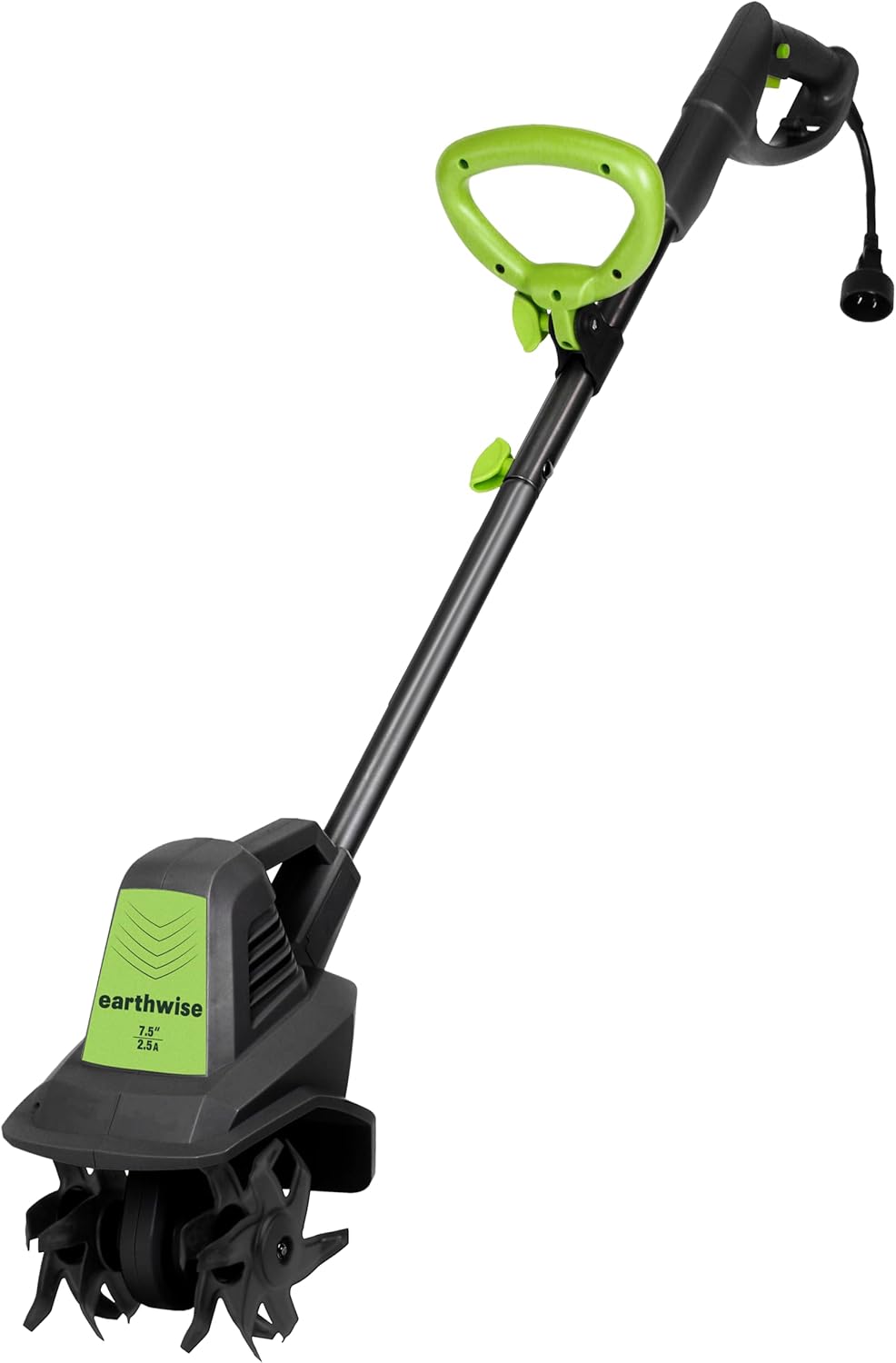 Earthwise TC70025 7.5-Inch Electric Tiller for Small Gardens