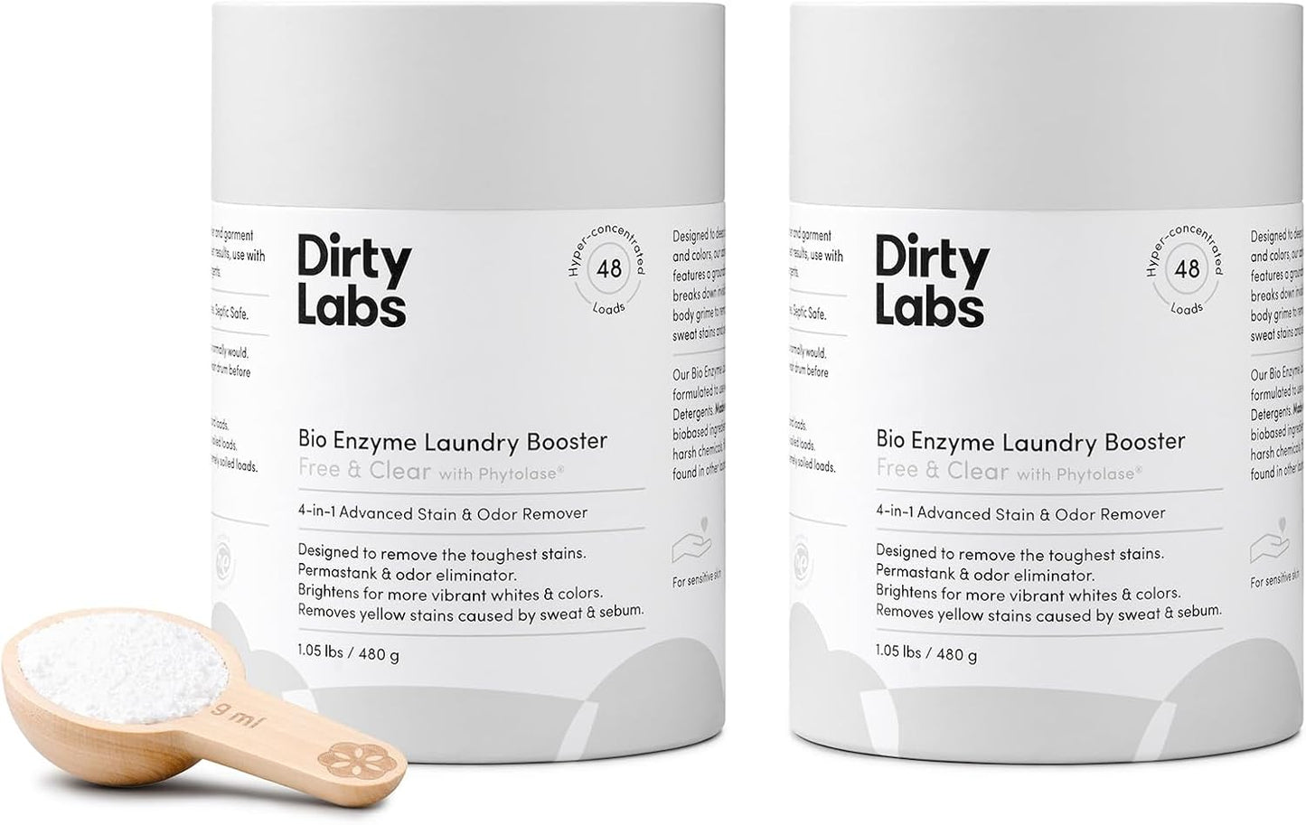 Bio Enzyme Laundry Booster for Stain and Odor Elimination 96 Loads