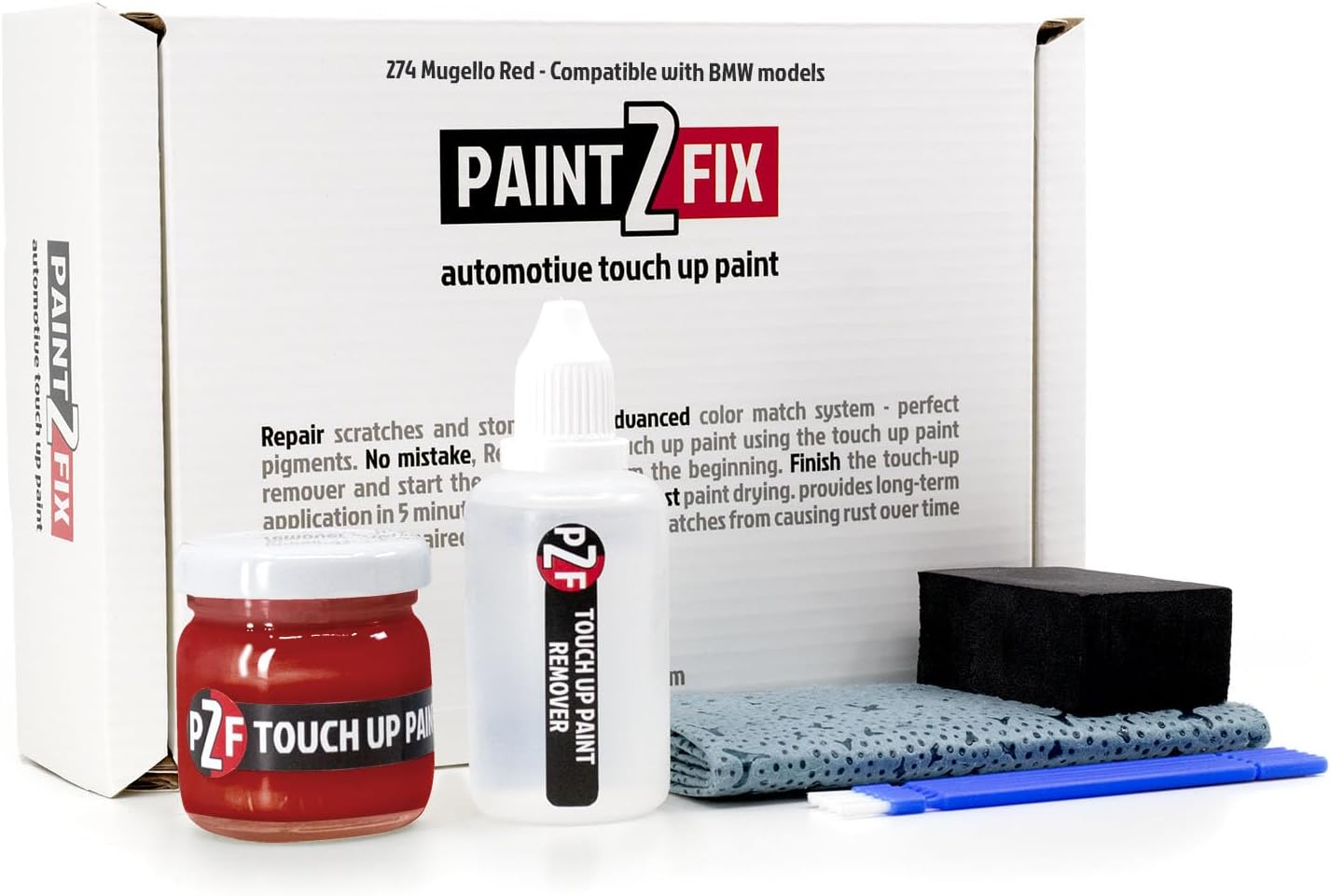 274 Mugello Red Touch-Up Paint & Scratch Repair Kit for BMW