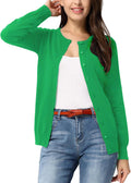 GRACE KARIN Women's Classic Long Sleeve Knit Cardigan - Versatile