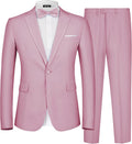 MAGE MALE Men's 2 Piece Suit Slim Fit Tuxedo for Weddings