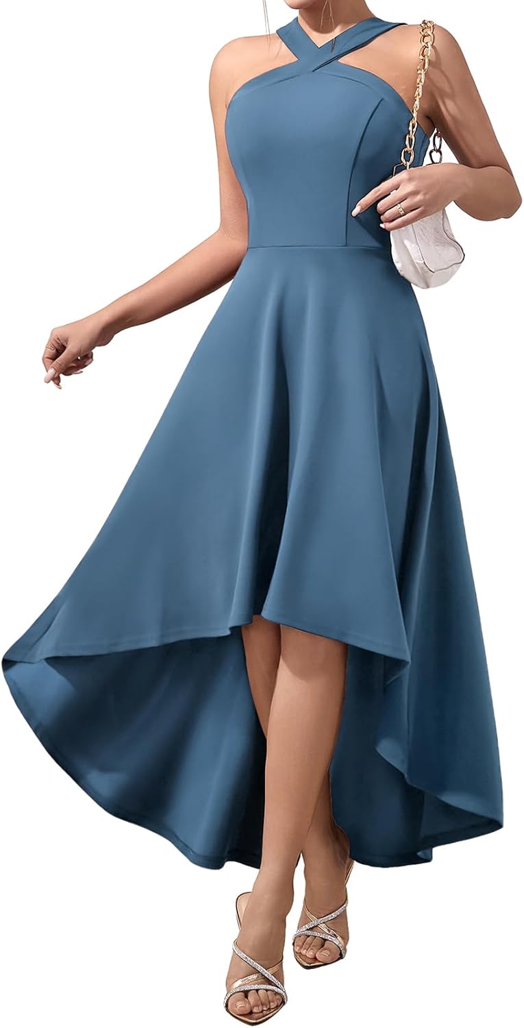 DRESSTELLS Formal Cocktail Dresses for Women, High Low Style