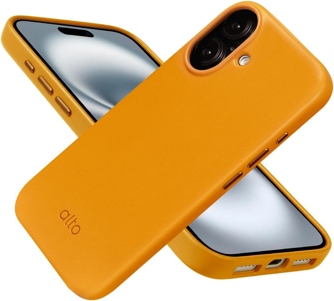alto Phone Case for iPhone 16 - Italian Leather Drop Protection