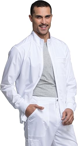 Cherokee Men Warm Up Scrub Jacket with Zip Front WW320 Review