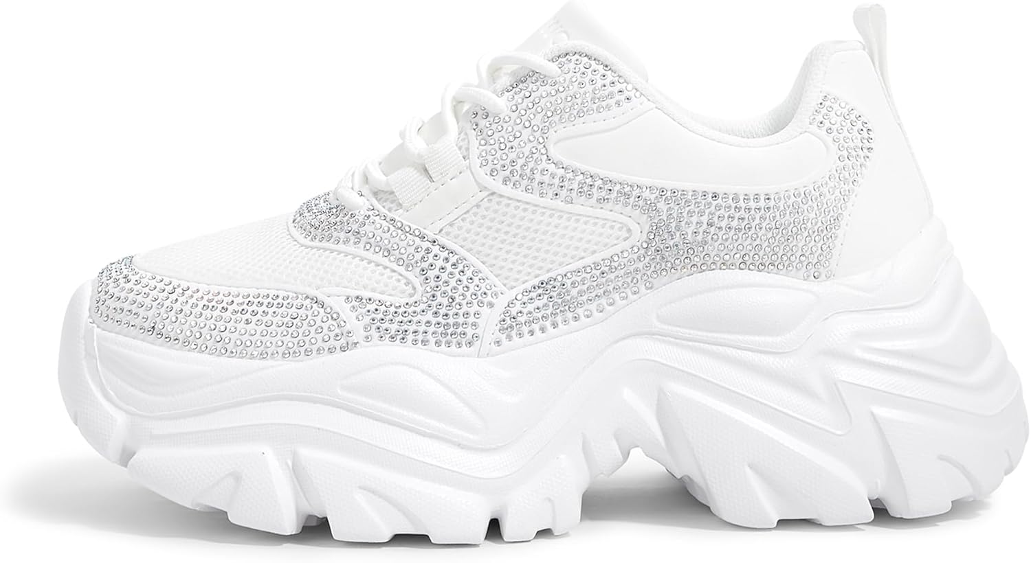 K KIP WOK Chunky Sneakers for Women - Stylish Platform Shoes