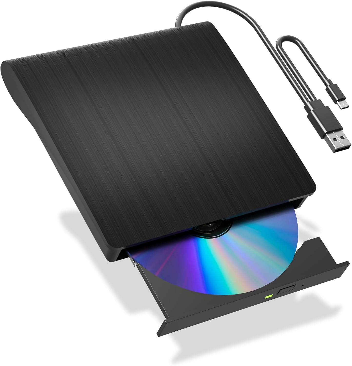 High-Speed External Blu-ray Drive with USB3.0 & Type C - Windows & Mac Compatible