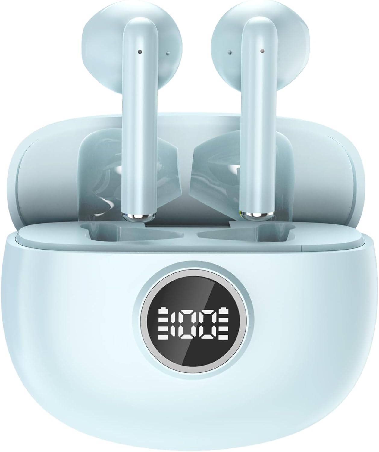 Wireless Earbuds Bluetooth 5.3 with 40 Hrs Deep Bass Sound
