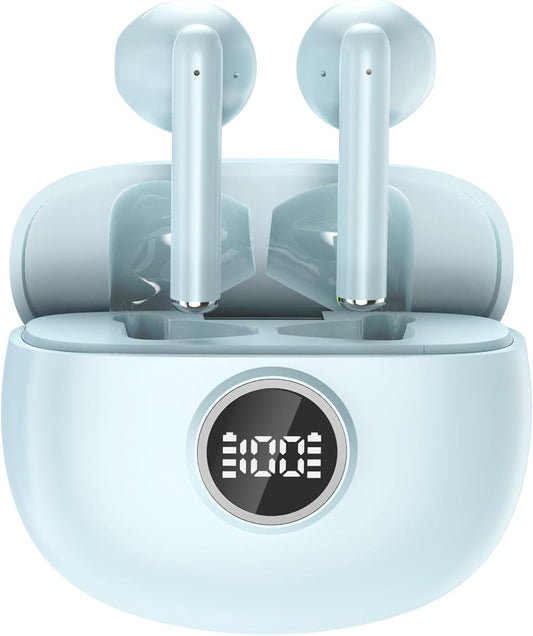 Wireless Earbuds Bluetooth 5.3 with 40 Hrs Deep Bass Sound