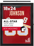 Kids Jersey Frame Display Case for Sports Memorabilia - 18x24
