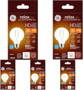 GE Relax LED G25 Globe Bulb 40W Replacement 5-Pack - Soft White