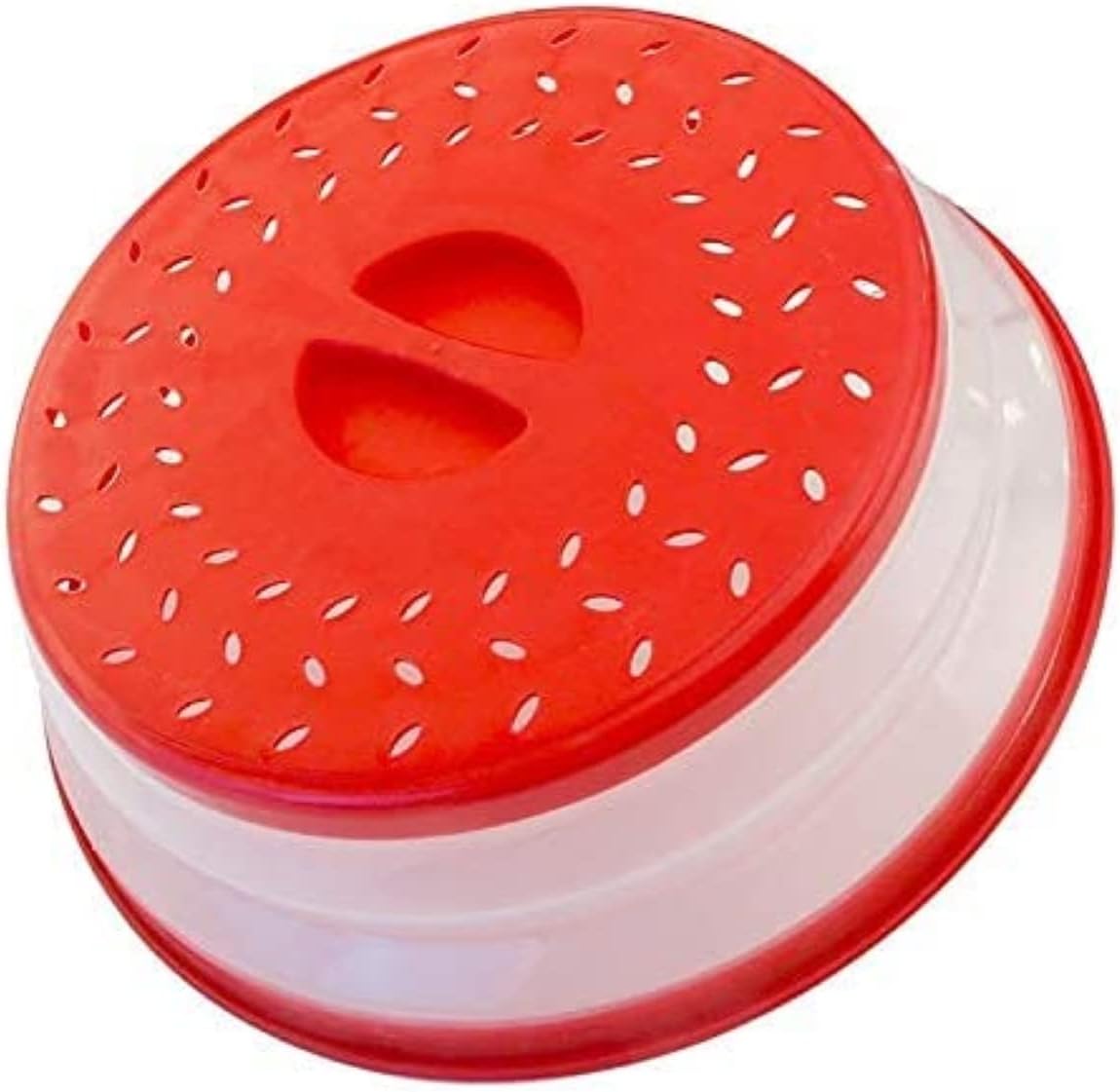 Polerce Microwave Plate Cover 10.5 - Splatter Proof Efficiency!