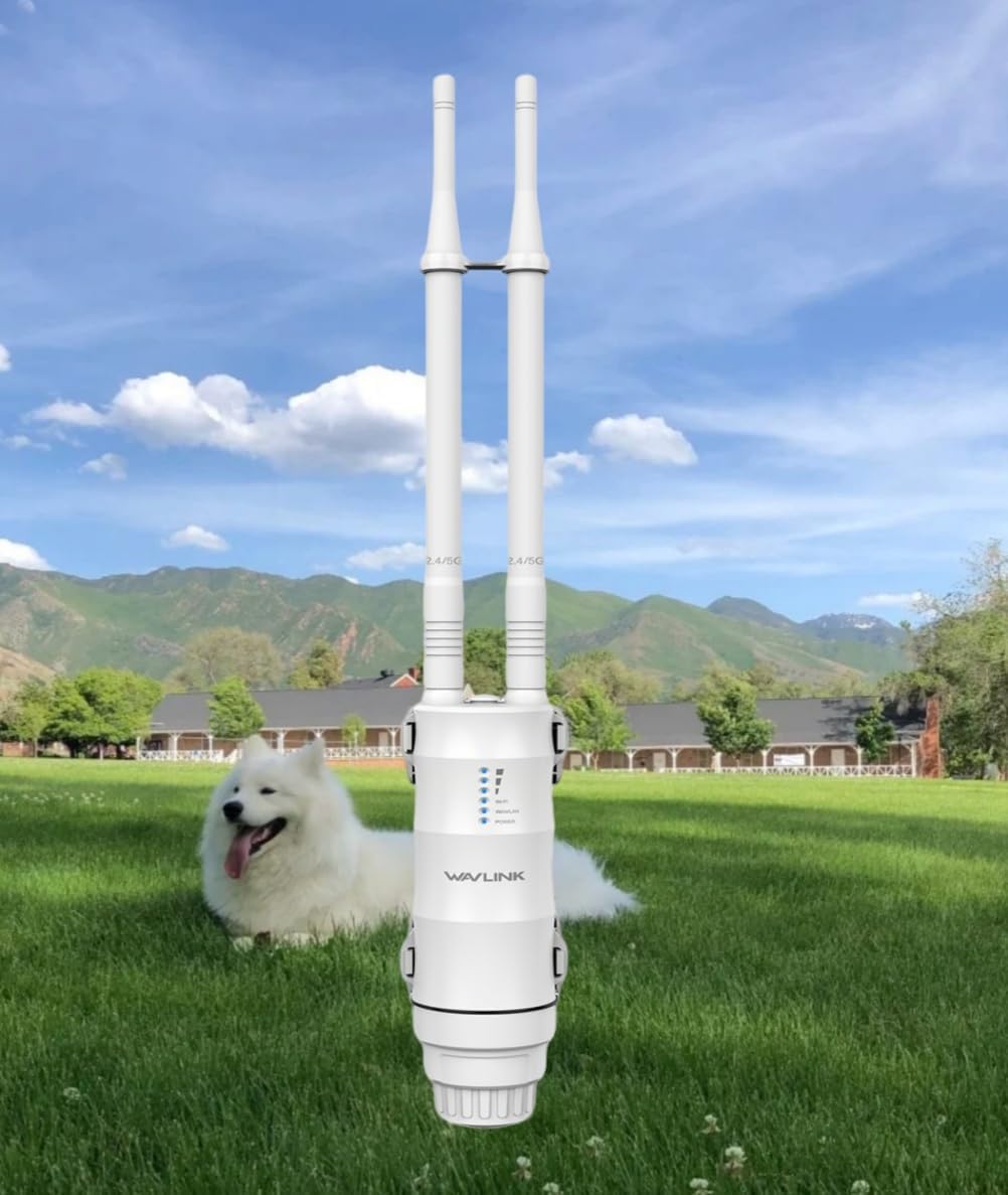 N300 Outdoor WiFi Extender Signal Booster for Reliable Coverage