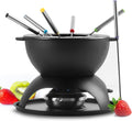 Cast Iron Fondue Pot for Chocolate and Cheese by Artestia