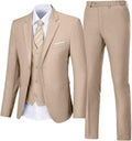 Men's Suit 3 Piece Slim Fit Tuxedo Set - Tailored Look for Events One