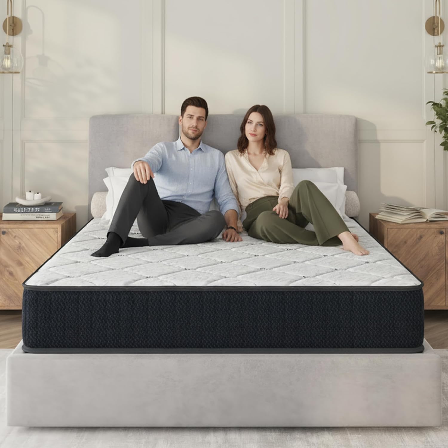 Sayre 10 Inch Full Memory Foam Mattress for Comfortable Sleep