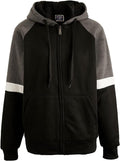 Facitisu Heavyweight Sherpa Lined Fleece Hoodie Jacket - Warm