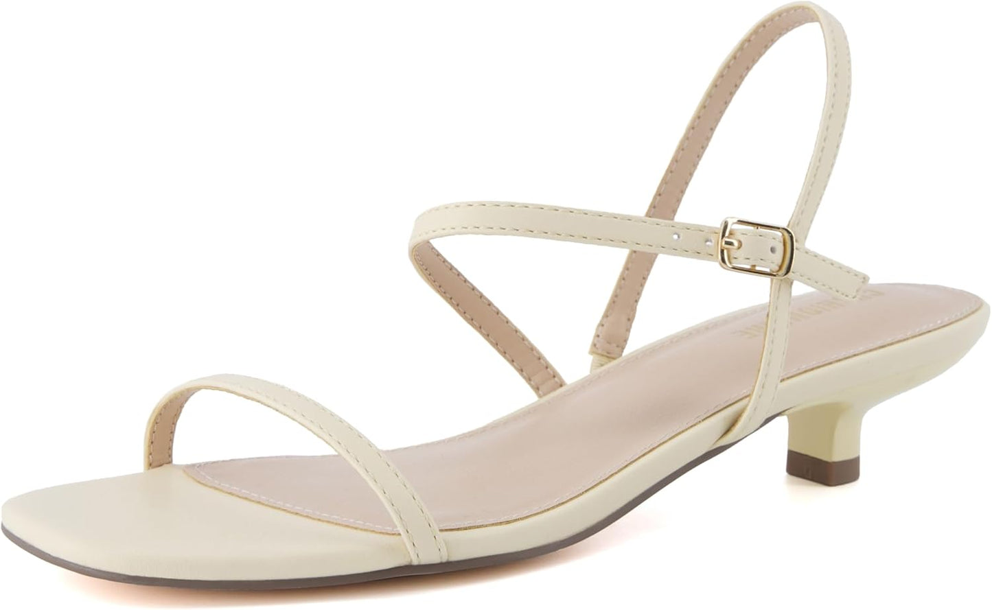CUSHIONAIRE Soprano Womens One Band Kitten Heel Sandal Review
