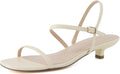 Stylish Cushionaire Soprano One Band Kitten Heel Sandals for Women