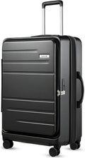LUGGEX 24 Inch Luggage with Spinner Wheels for Easy Travel