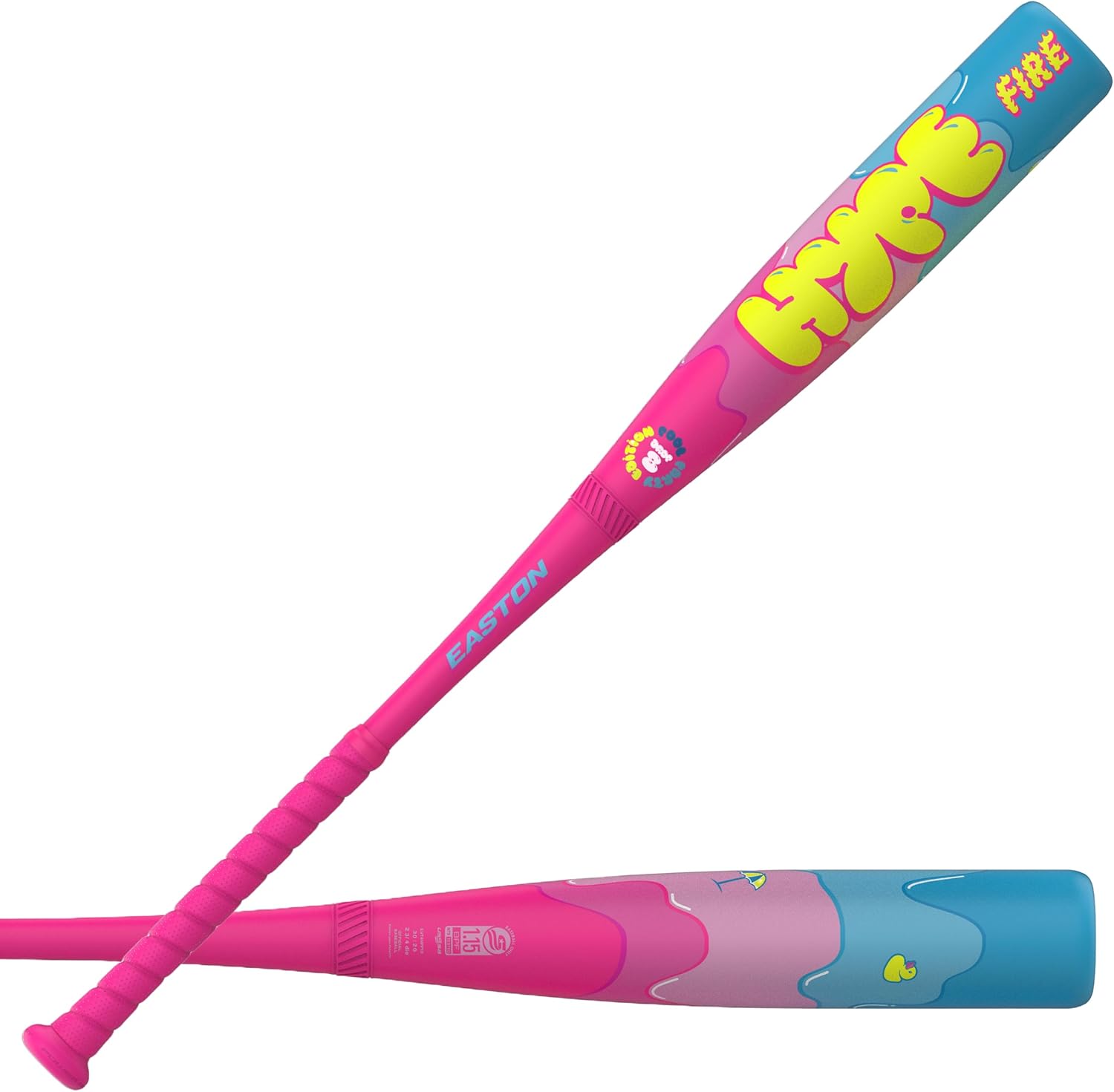 Easton 2025 Hype FIRE Baseball Bat - Performance Meets Style