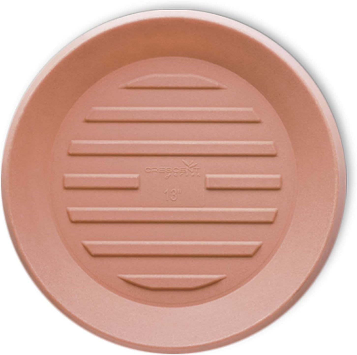 Crescent Garden Universal Round Planter Saucer for Indoor Use