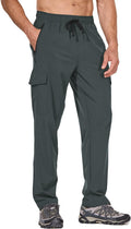 Baleaf Men's Water-Resistant Hiking Pants for Quick-Dry Travel
