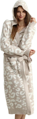 Ultra Soft Robe With Pockets Calf-Length Plush Spa Robe - Cozy