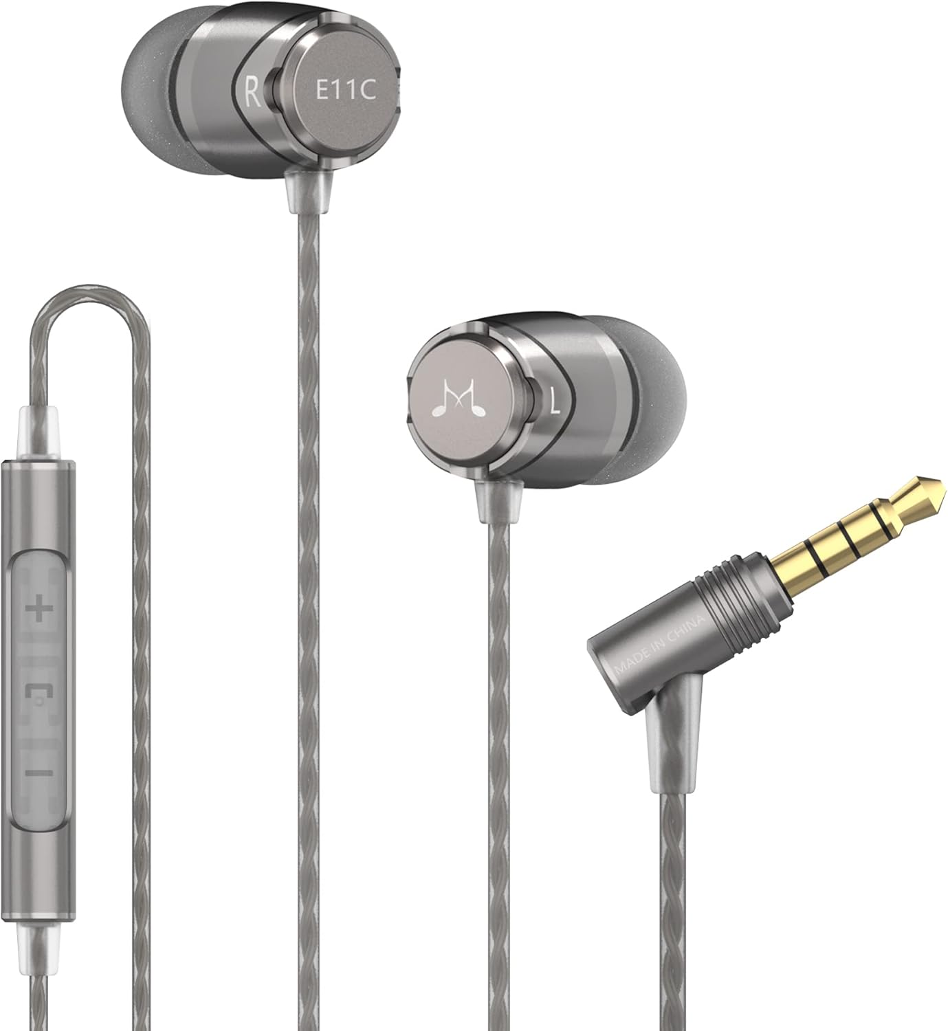 Powerful Bass SoundMAGIC E11C Earbuds