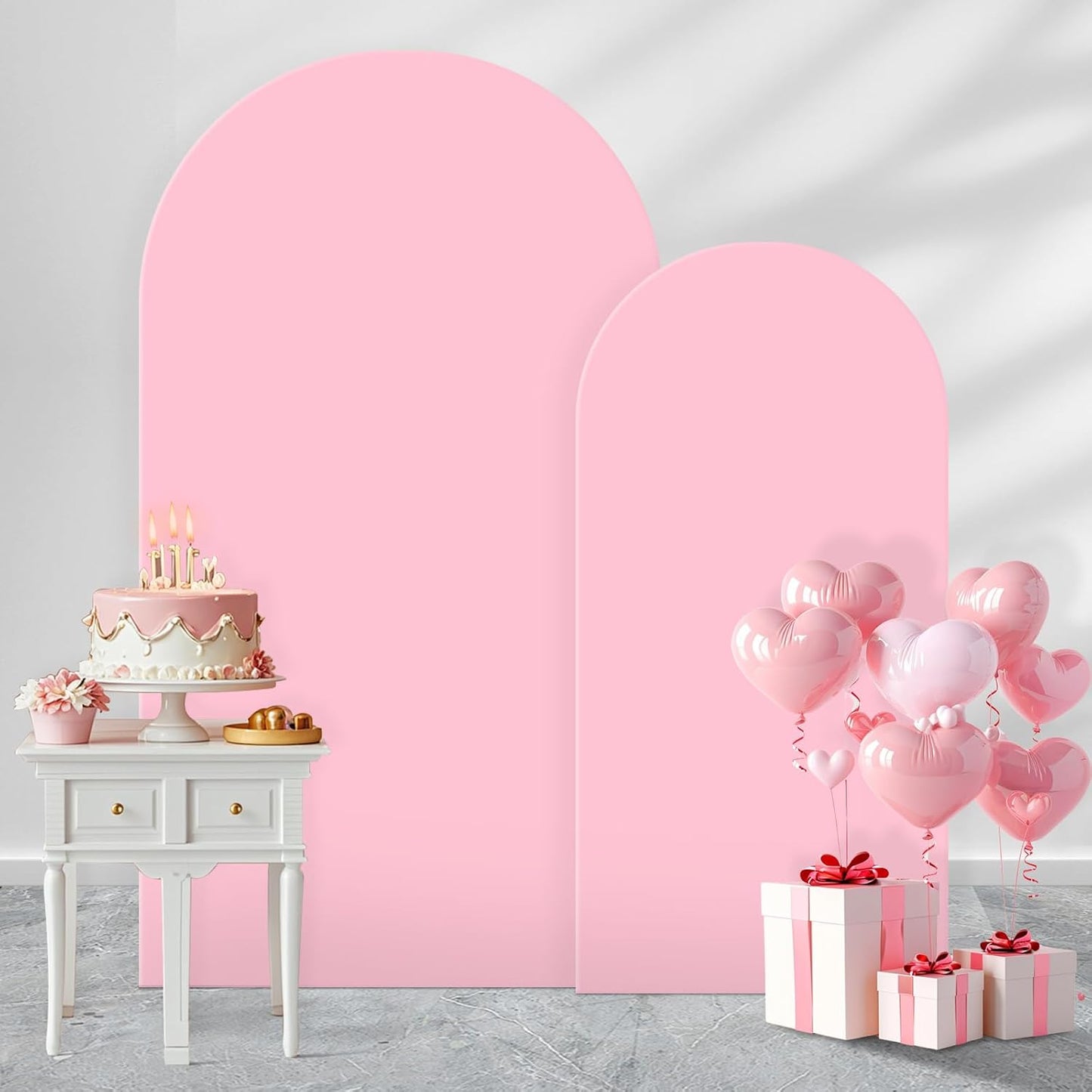 JCJ Arch Backdrop Cover Set for Stunning Wedding Decorations
