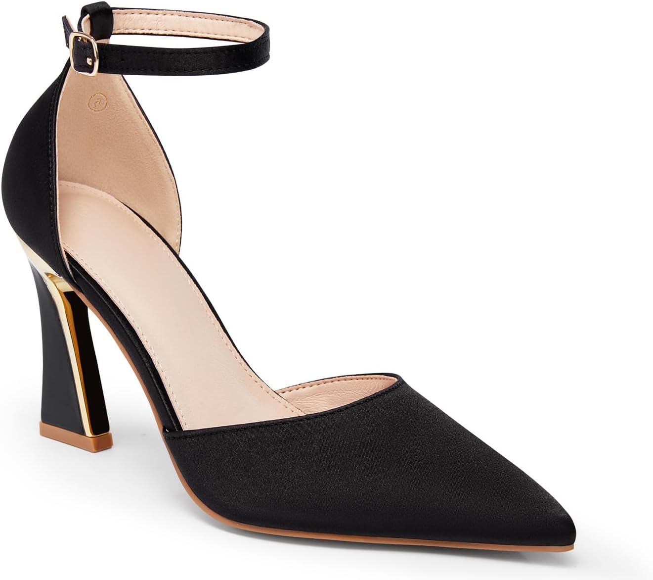 Juliet Holy Womens Pumps Point Closed Toe Heels for Elegance