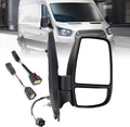 Passenger Side Mirror Compatible with 2015-2025 Ford Transit - Short